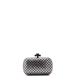 Box Knot Clutch Sequins Small