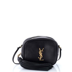 Classic Monogram Blogger Crossbody Bag Leather Small