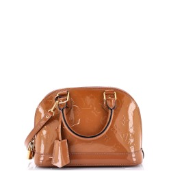 Alma Handbag Monogram Vernis BB