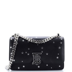 TB Flap Chain Bag Printed Leather Mini
