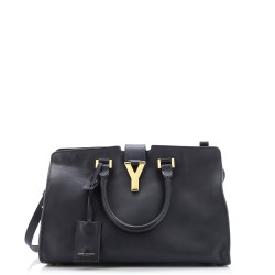 Classic Y Cabas Leather Small