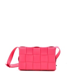 Cassette Crossbody Bag Maxi Intrecciato Leather