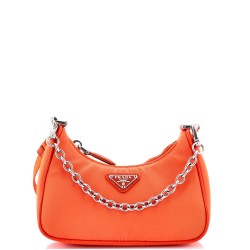 Re-Edition Shoulder Bag Tessuto Mini