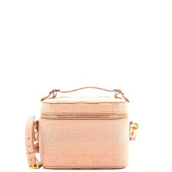 DiorTravel Convertible Vanity Case Cannage Quilt Lambskin Small