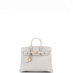 Birkin Handbag Light Togo with Rose Gold Hardware 25