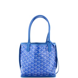 Anjou Reversible Tote Coated Canvas Mini