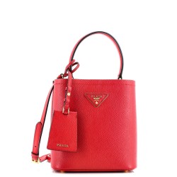 Panier Bucket Bag Saffiano Leather Small