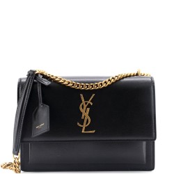 Sunset Crossbody Bag Leather Medium