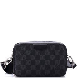 Alpha Wearable Wallet Damier Graphite