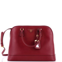 Open Promenade Bag Saffiano Leather Large