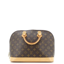 Vintage Alma Handbag Monogram Canvas PM