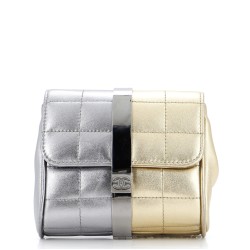 Vintage Square Classic Single Flap Bag Quilted Lambskin Mini