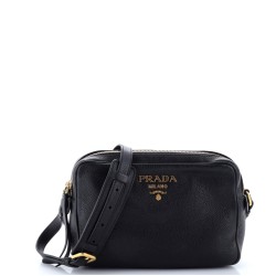 Double Zip Camera Bag Vitello Phenix Medium