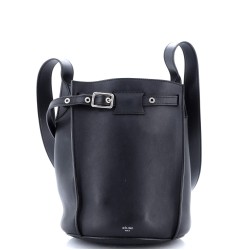 Long Strap Big Bag Bucket Leather