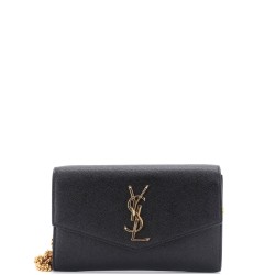 Uptown Chain Wallet Leather