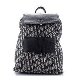 Motion Backpack Oblique Nylon with Leather Medium