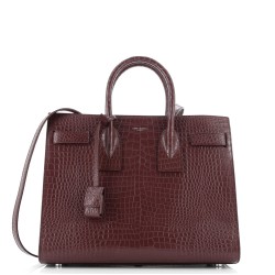 Sac de Jour NM Bag Crocodile Embossed Leather Small