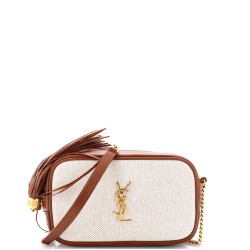 Lou Camera Bag Canvas and Leather Mini