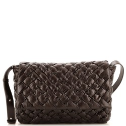 Rumple Messenger Bag Intrecciato Leather Medium