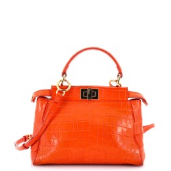 Peekaboo Bag Crocodile Mini