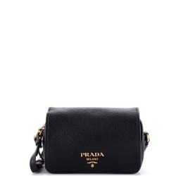Flap Zip Crossbody Bag Vitello Phenix Small