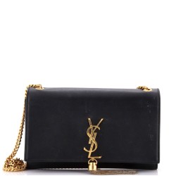 Classic Monogram Tassel Crossbody Bag Leather Medium