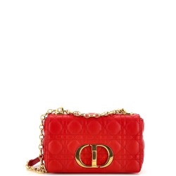 Caro Bag Cannage Quilt Calfskin Small