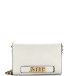 J'Adior Wallet on Chain Leather