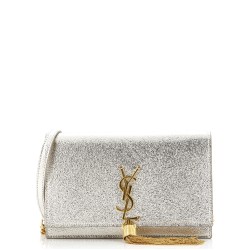 Classic Monogram Tassel Chain Wallet Leather