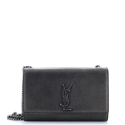 Classic Monogram Crossbody Bag Grainy Leather Medium