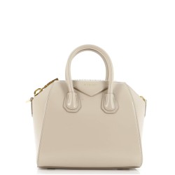 Antigona Bag Glazed Leather Mini