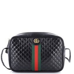 Trapuntata Camera Bag Quilted Leather Small