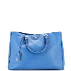 Lux Open Tote Saffiano Leather Large