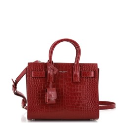 Sac de Jour NM Bag Crocodile Embossed Leather Baby