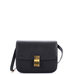 Classic Box Bag Grainy Leather Medium