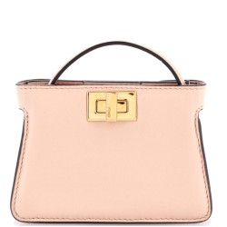 Peekaboo Bag Charm Leather Nano