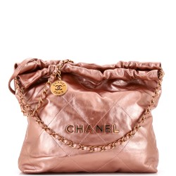 22 Chain Hobo Quilted Calfskin Small