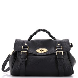 Alexa Satchel NM Leather Medium