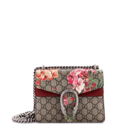 Dionysus Bag Blooms Print GG Coated Canvas Mini