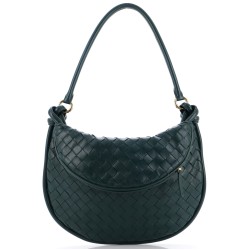 Gemelli Shoulder Bag Intrecciato Leather Small