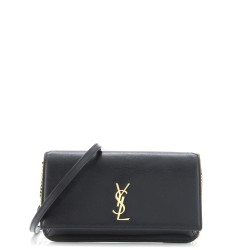 Classic Monogram Phone Holder Shoulder Bag Leather