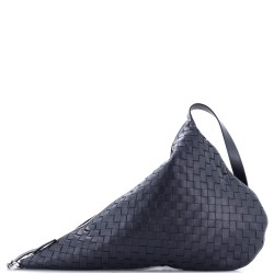 Virgule Shoulder Bag Intrecciato Nappa Large
