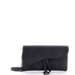 Ultra Matte Saddle Chain Wallet Leather