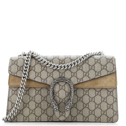 Dionysus Bag GG Coated Canvas and Leather Small