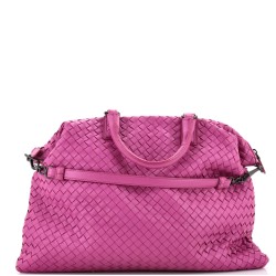 Convertible Satchel Intrecciato Nappa Medium