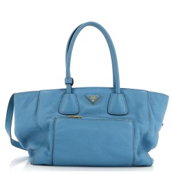 Front Pocket Wing Convertible Tote Vitello Daino