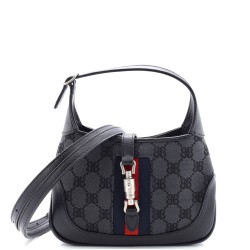 x Gucci The Hacker Project Jackie 1961 Hobo BB Canvas Mini