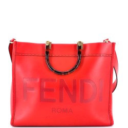 Sunshine Shopper Tote Leather Medium