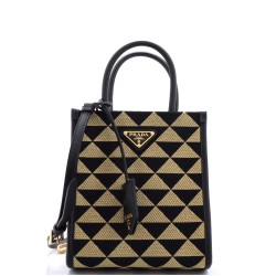 Symbole Shopper Tote Jacquard Mini