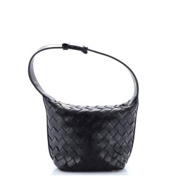 Wallace Shoulder Bag Intrecciato Nappa Candy